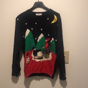 Haberdashery-The Christmas sampler 1993 sweater-M